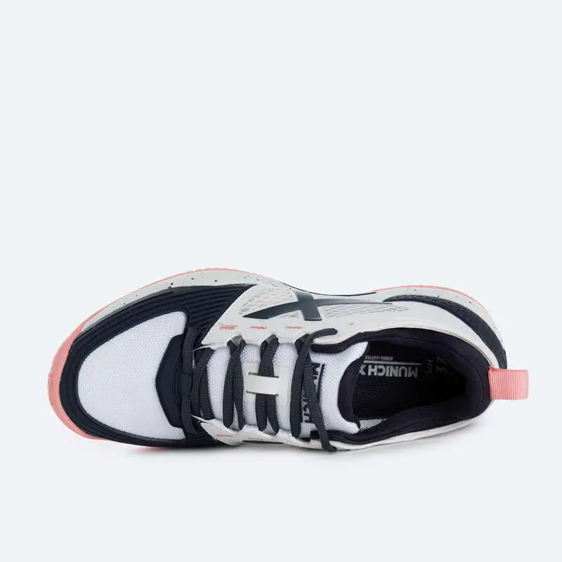 Zapatilla De Pádel MUNICH Atomik Adulto Blanco - Comodidad y Estilo en la Pista 6 Zapatilla De Pádel MUNICH Atomik Adulto Blanco - Comodidad y Estilo en la Pista - Imagen 4