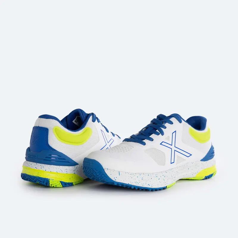 Zapatilla De Pádel MUNICH Hydra Adulto Blanco - Comodidad y Estilo en la Pista 7 Zapatilla De Pádel MUNICH Hydra Adulto Blanco - Comodidad y Estilo en la Pista - Imagen 5