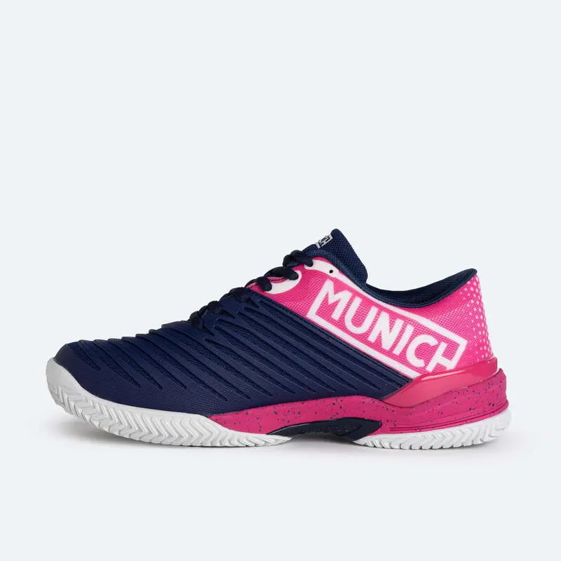 Zapatilla De Pádel MUNICH Pad X Adulto Fucsia - Calzado Deportivo para Pádel 4 Zapatilla De Pádel MUNICH Pad X Adulto Fucsia - Calzado Deportivo para Pádel - Imagen 2