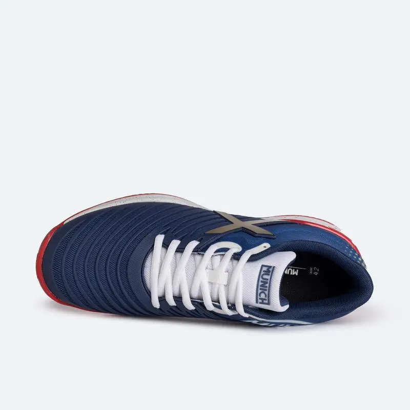 Zapatilla De Pádel MUNICH Pad X Adulto Marino - Comodidad y Estilo en Pista 5 Zapatilla De Pádel MUNICH Pad X Adulto Marino - Comodidad y Estilo en Pista - Imagen 3