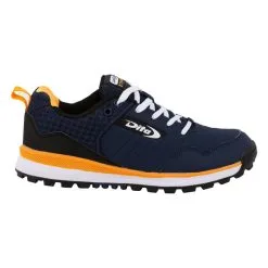 Dita Zapatillas De Hockey Adolescente Intensidad Media DT500 Azul Amarillo - Calzado Deportivo para Hockey Hierba