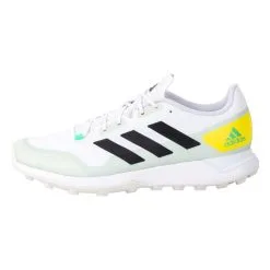ADIDAS Zapatillas De Hockey Adulto Intensidad Fuerte Zone Dox 2.0 Blanco/Menta - Zapatillas para Hockey Hierba