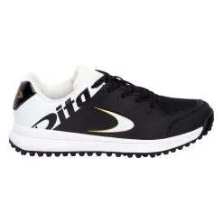 Zapatillas De Hockey Hierba Niños Dita STBL150 Negra Y Blanca | Calzado Deportivo para Niños