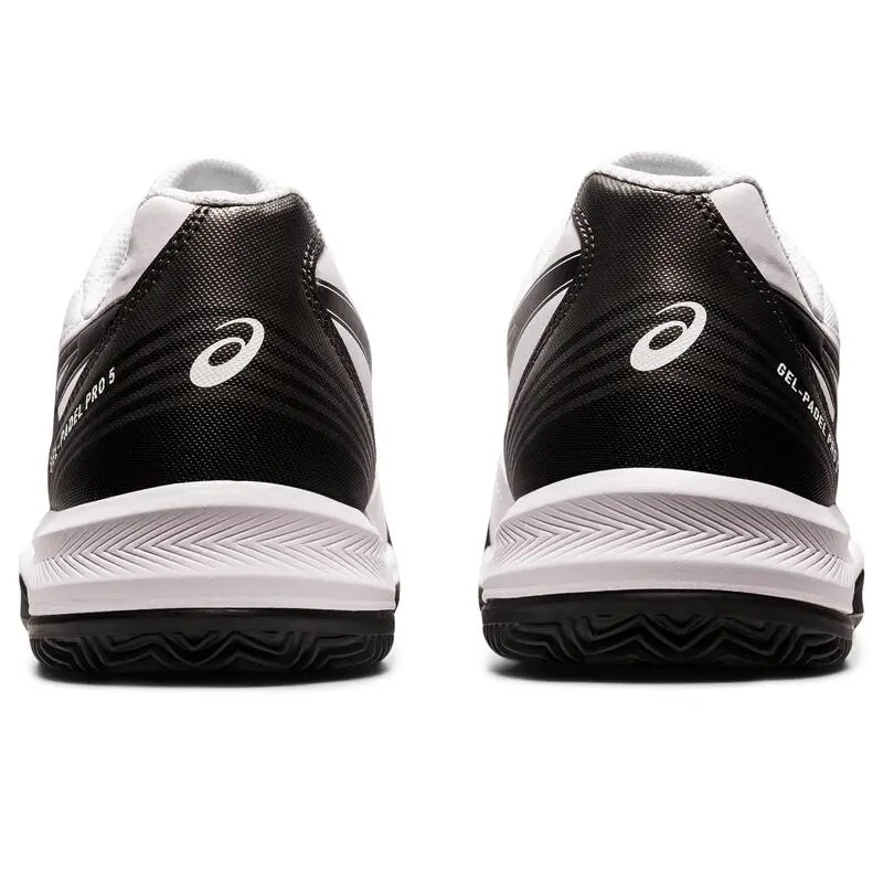 Zapatillas De Pádel Hombre Asics Gel Padel Pro 5 Blanco/Negro - Calzado Deportivo para Pádel 7 Zapatillas De Pádel Hombre Asics Gel Padel Pro 5 Blanco/Negro - Calzado Deportivo para Pádel - Imagen 5