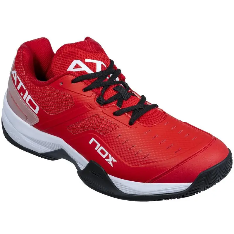 Zapatillas De Pádel NOX AT10 Rojo/Negro - Máximo Rendimiento y Comodidad 6 Zapatillas De Pádel NOX AT10 Rojo/Negro - Máximo Rendimiento y Comodidad - Imagen 4