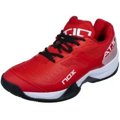 Zapatillas De Pádel NOX AT10 Rojo/Negro - Máximo Rendimiento y Comodidad 11 Zapatillas De Pádel NOX AT10 Rojo/Negro - Máximo Rendimiento y Comodidad -Running comercio zapatillas de padel nox at10 rojonegro 4