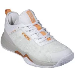 Zapatillas De Pádel Nox NERBO Blanco/Coral - Diseño Premium para Máximo Rendimiento -Running comercio zapatillas de padel nox nerbo blancocoral 3