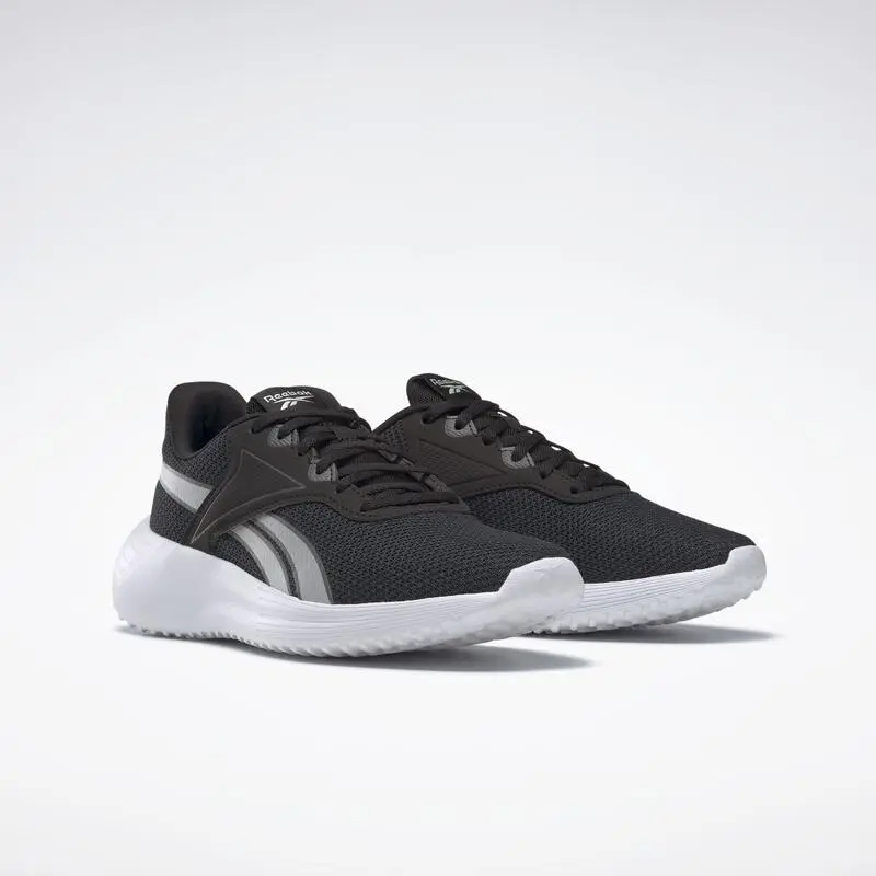 Zapatillas Deportivas Running Mujer Reebok Lite 3 | Negro Plata | Ligereza y Comodidad 6 Zapatillas Deportivas Running Mujer Reebok Lite 3 | Negro Plata | Ligereza y Comodidad - Imagen 4