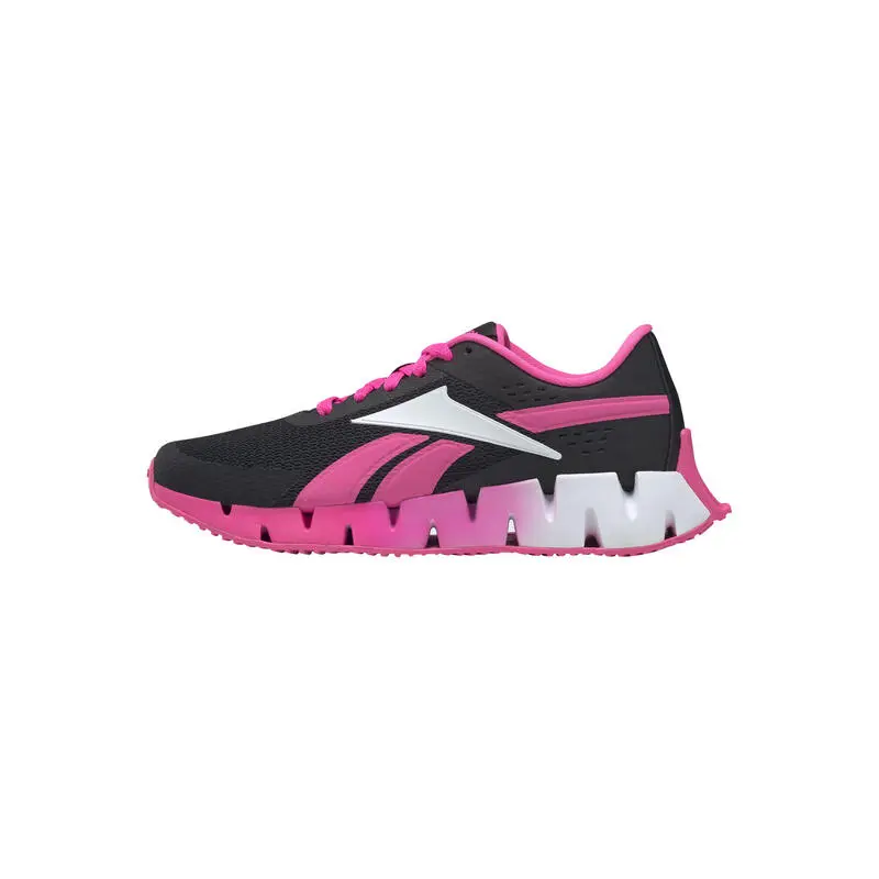 Zapatillas Deportivas Running Mujer Reebok Zig Dynamica 2 Negro Rosa - Ligereza y Estilo 4 Zapatillas Deportivas Running Mujer Reebok Zig Dynamica 2 Negro Rosa - Ligereza y Estilo - Imagen 2