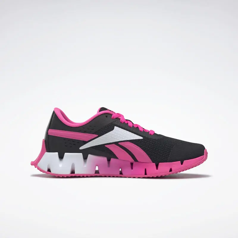 Zapatillas Deportivas Running Mujer Reebok Zig Dynamica 2 Negro Rosa - Ligereza y Estilo 5 Zapatillas Deportivas Running Mujer Reebok Zig Dynamica 2 Negro Rosa - Ligereza y Estilo - Imagen 3