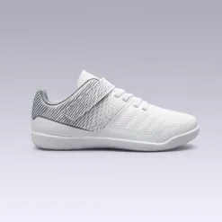 Kipsta Zapatillas Fútbol Sala 100 Niños Belcro Negras - Botas de Fútbol para Niños -Running comercio zapatillas futbol sala 100 nios belcro blancas
