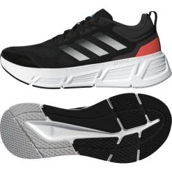 Zapatillas Running Adidas Questar Hombre Negro - Calzado Deportivo para Correr -Running comercio zapatillas running adidas questar hombre negro 1