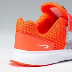 Zapatillas Running Kalenji Easy Niños Naranja/Gris - Decathlon -Running comercio zapatillas running kalenji easy nios naranjagris 2