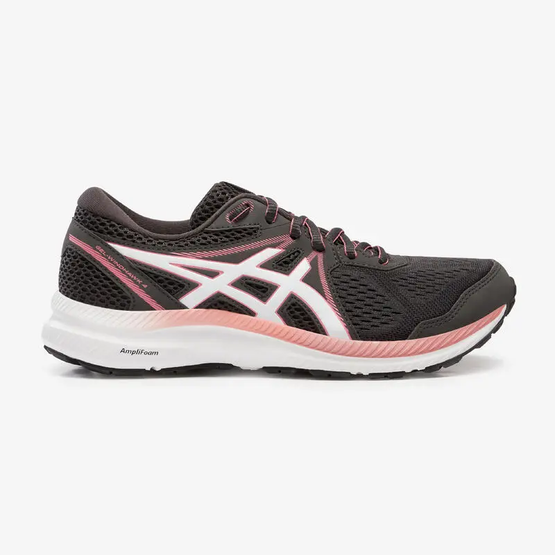 Zapatillas Running Mujer Asics Gel Windhawk Gris Rosa - Calzado Deportivo Ligero y Cómodo 3 Zapatillas Running Mujer Asics Gel Windhawk Gris Rosa - Calzado Deportivo Ligero y Cómodo