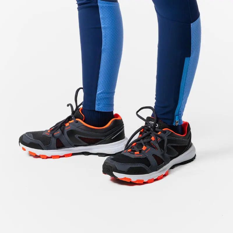 Zapatillas Running Y Atletismo Niños Kiprun Grip Gris - Calzado Deportivo para Niños 4 Zapatillas Running Y Atletismo Niños Kiprun Grip Gris - Calzado Deportivo para Niños - Imagen 2